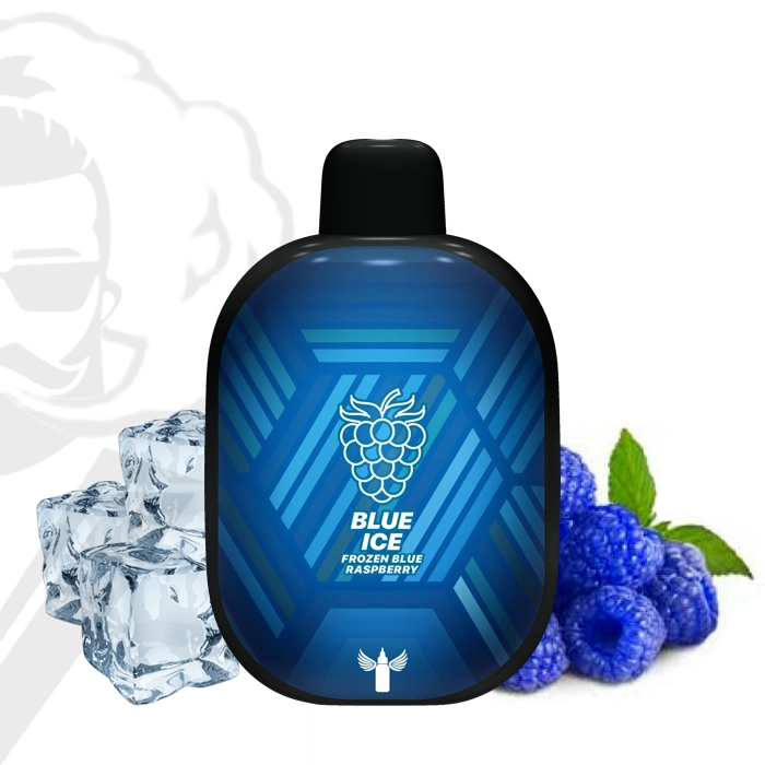 پاد یکبار مصرف دکتر ویپز تمشک آبی یخ DR.Vapes 5500 puffs Blue ice